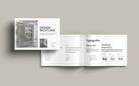 Die Macht der Schrift - Typografie für das Austellungsprojekt