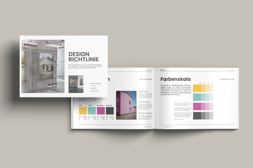 Die Macht der Schrift - Typografie für das Austellungsprojekt