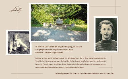 Brigitte Irrgang - Gedanken zum Gedenken