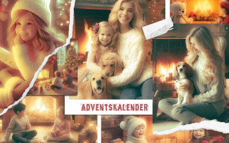 Die Geschichte vom Adventskalender, der Zauber unserer Vorweihnachtszeit