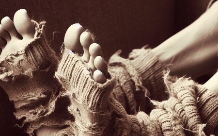 Hornhaut unter den Füßen