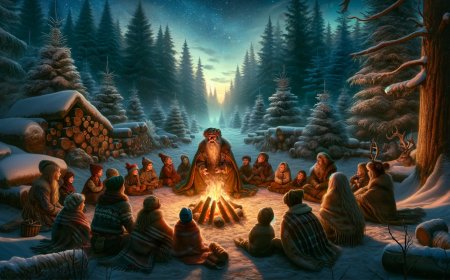 Snorri und die drei Könige im Schatten des Waldes (Kurzgeschichte)