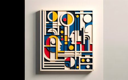 Konvergenz der Profile (2024) - Wandbild/Wandrelief, 150x140cm