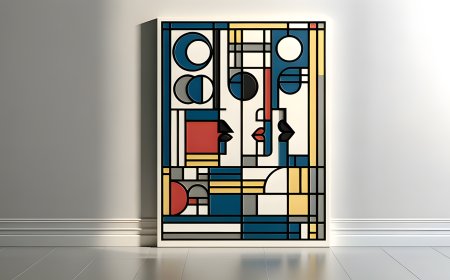 Symmetrie des Bewusstseins (2024) - Wandbild/Wandrelief, 180x140cm
