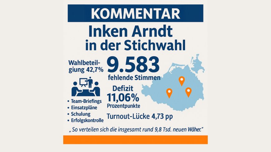 KOMMENTAR: Inken Arndt in der Stichwahl