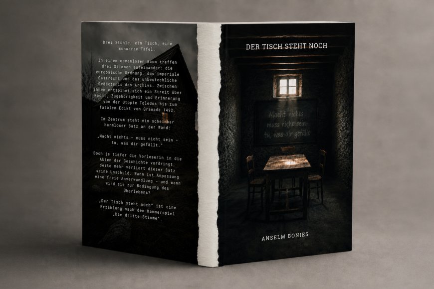 Neuerscheinung: „Der Tisch steht noch“ von Anselm Bonies