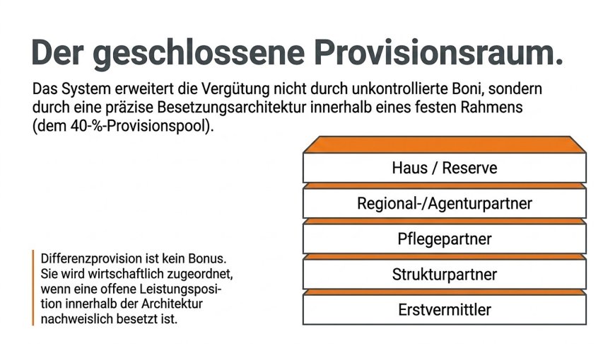 Der geschlossene Provisionsraum