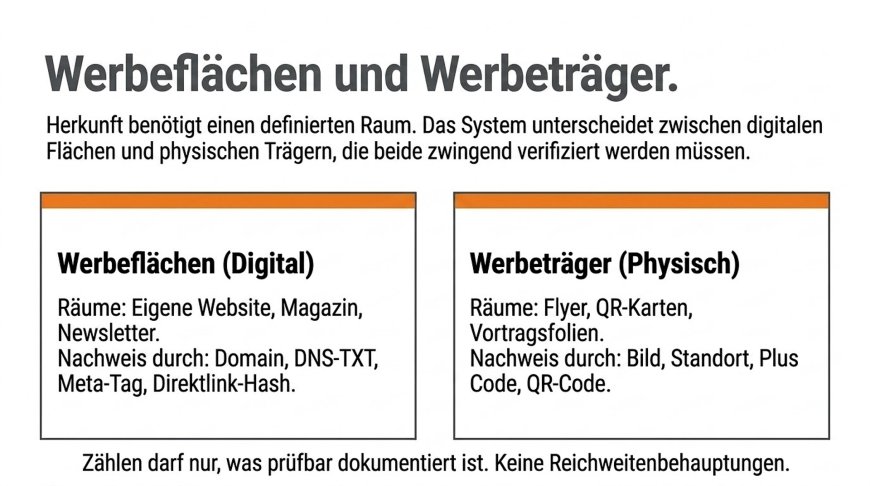 Werbeflächen und Werbeträger