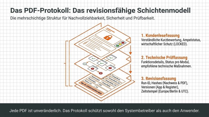 Das PDF-Protokoll - Das revisionsfähige Schichtenmodell